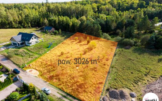 Działka budowlana w Czapielsku-doskonała lokalizacja na inwestycję