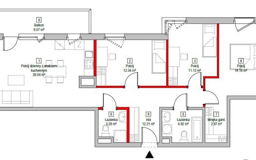 Prestiżowe mieszkanie-Gdańsk Letnica