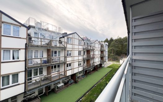 Dwupoziomowy apartament nad morzem, przy samym przy lesie