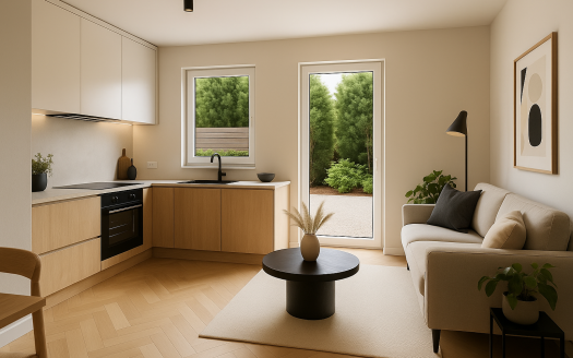 Gotowe mieszkanie w stanie deweloperskim z ogrodem!