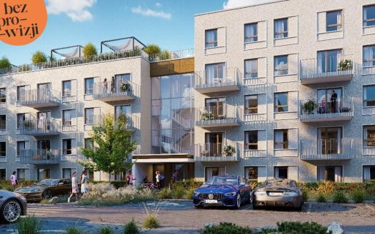 Wyjątkowa kawalerka z balkonem w Górnej Oruni