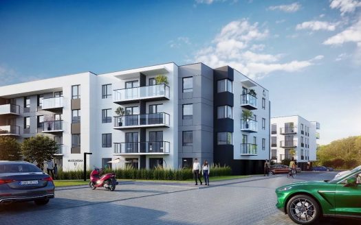 Dwupokojowe mieszkanie w Nowych Horyzontach